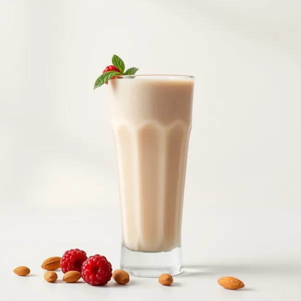 Smoothie au Beurre d'Amande et au Lait de Macadamia Bio