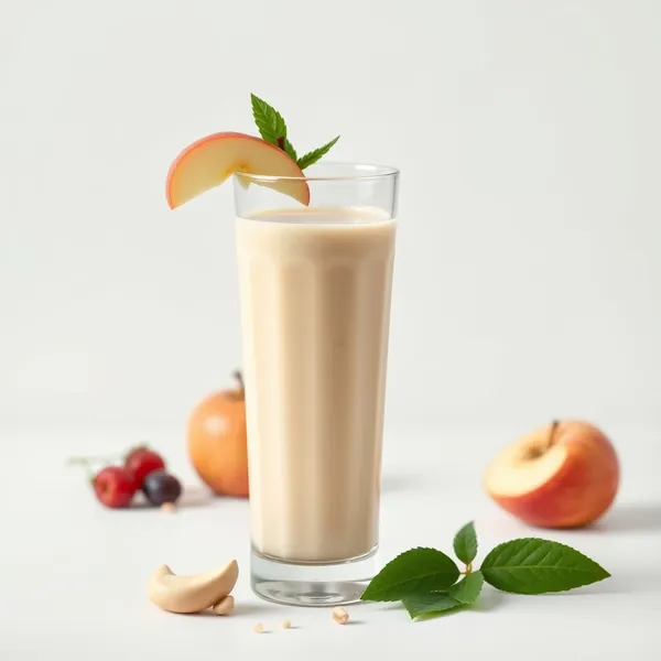 Smoothie de Pomme et de Lait de Cajou Bio
