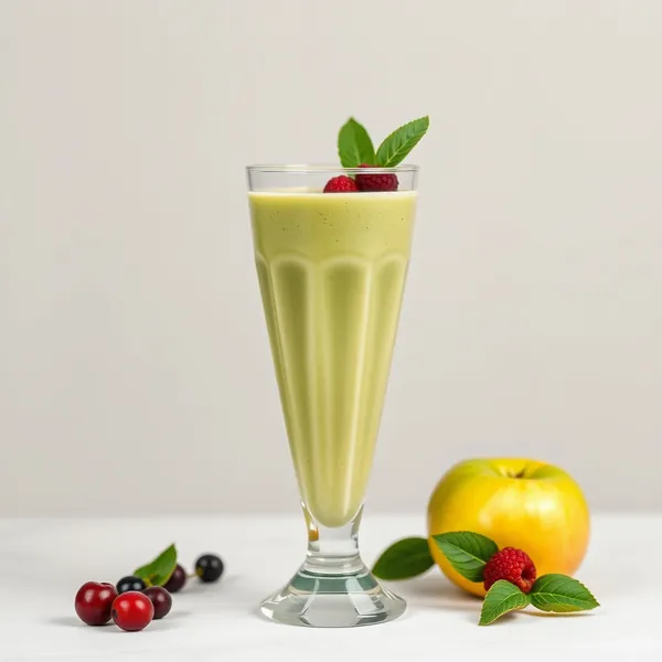 Smoothie de Pomme et Matcha Bio