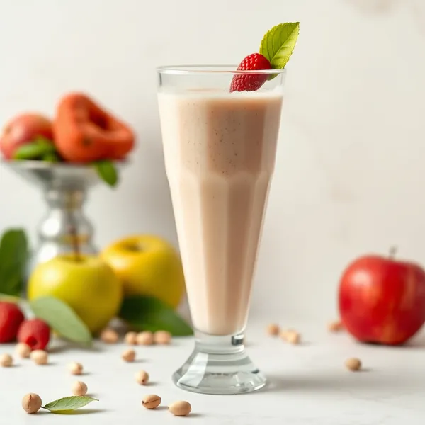 Organic Apple Pistachio Milk Smoothie