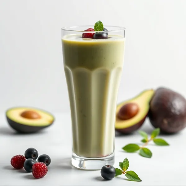 Organic Avocado Rice Milk Smoothie