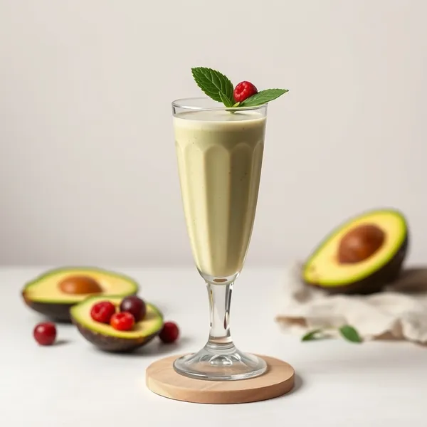 Smoothie de Abacate e Leite de Espelta Orgânico