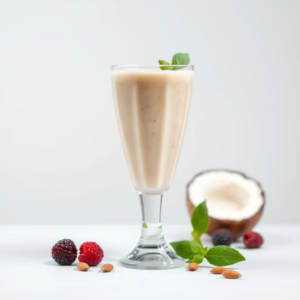 Organic Banana Almond Coconut Milk Smoothie