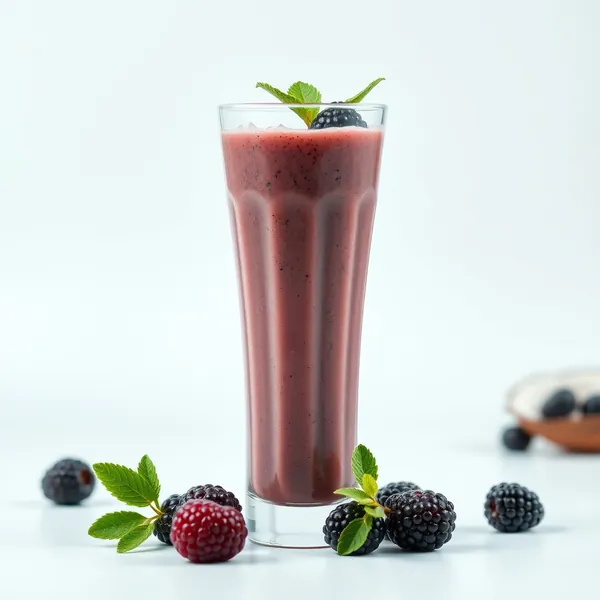 Smoothie Bio de Mûres et Eau de Coco
