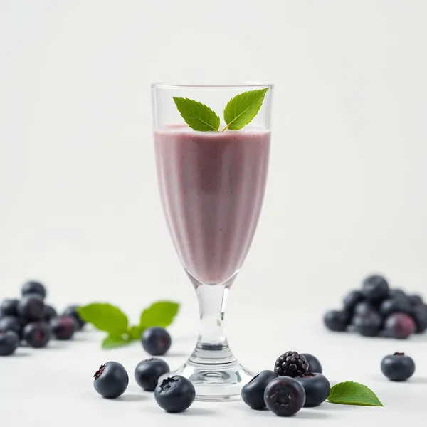 Smoothie de Kefir de Mirtilo Orgânico