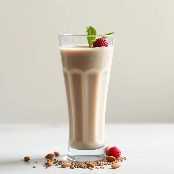 Smoothie au Lait d'Amande et Graines de Chia Bio