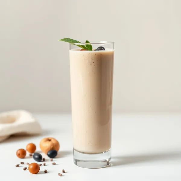 Organic Chia Seed Hazelnut Milk Smoothie