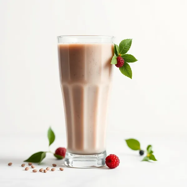 Smoothie de Leite de Ervilha e Sementes de Chia Orgânico