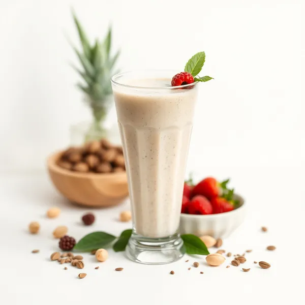 Batido de Leche de Pistacho y Semillas de Chía Orgánico