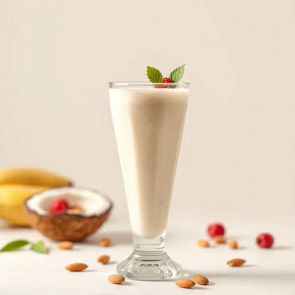 Organic Coconut Almond Coconut Milk Smoothie