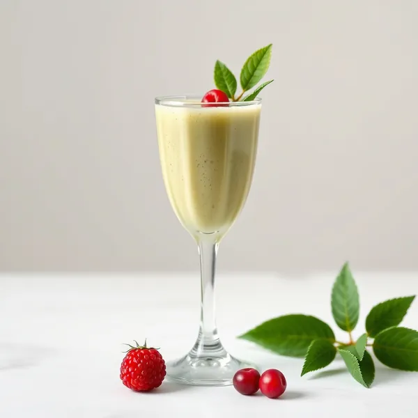 Batido de Chá Matcha e Coco Orgânico