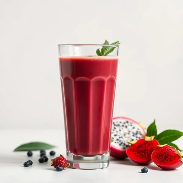 Smoothie di Caffè Freddo con Dragonfruit Biologico