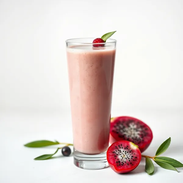 Smoothie de Fruit Dragon et Lait de Cannabis Bio
