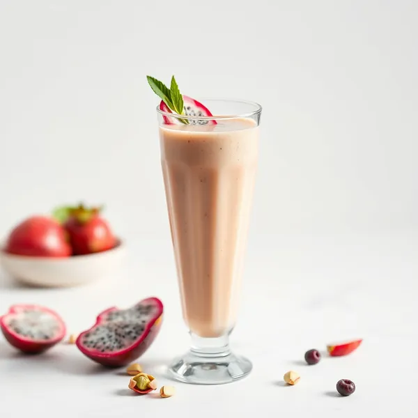 Organic Dragonfruit Pistachio Milk Smoothie