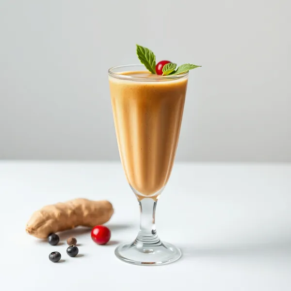 Smoothie di Caffè Freddo con Zenzero Biologico