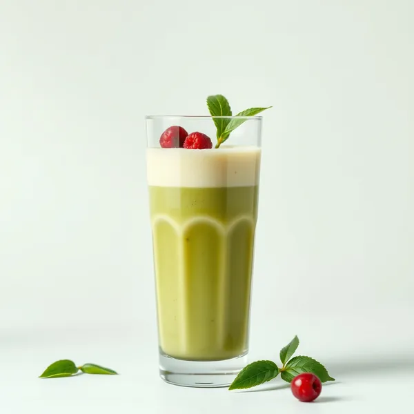 Smoothie de Thé Matcha et Gingembre Bio