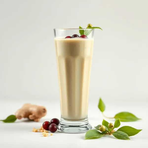 Organic Ginger Pea Milk Smoothie