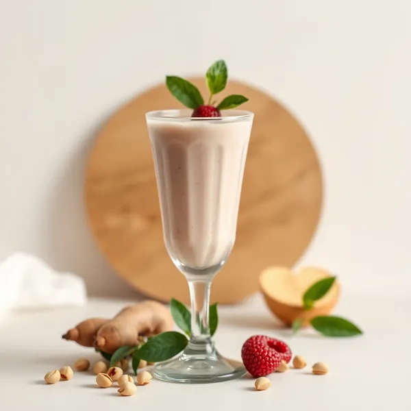 Organic Ginger Pistachio Milk Smoothie