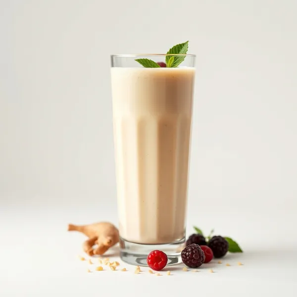 Organic Ginger Rice Milk Smoothie