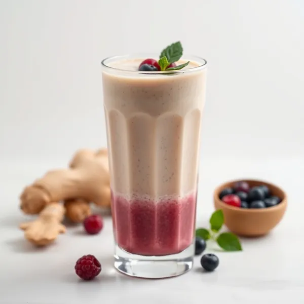 Batido de Leite de Espelta e Gengibre Orgânico