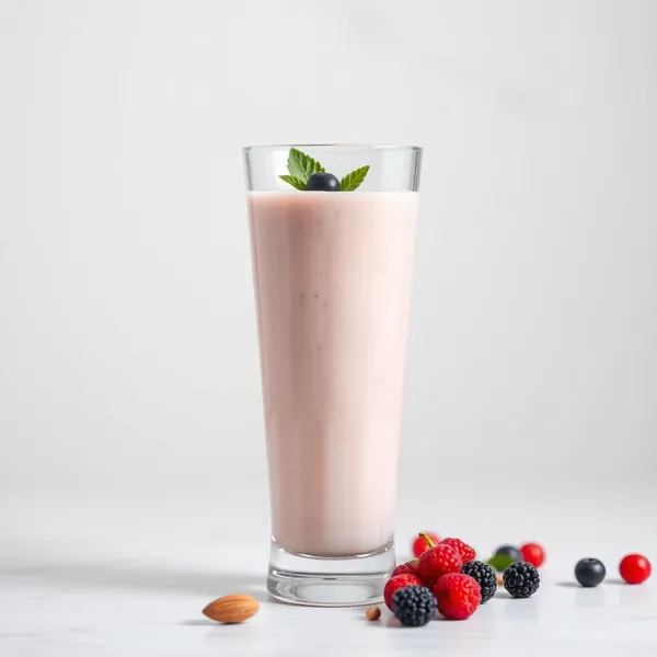 Smoothie de Leite de Amêndoa e Goji Orgânico