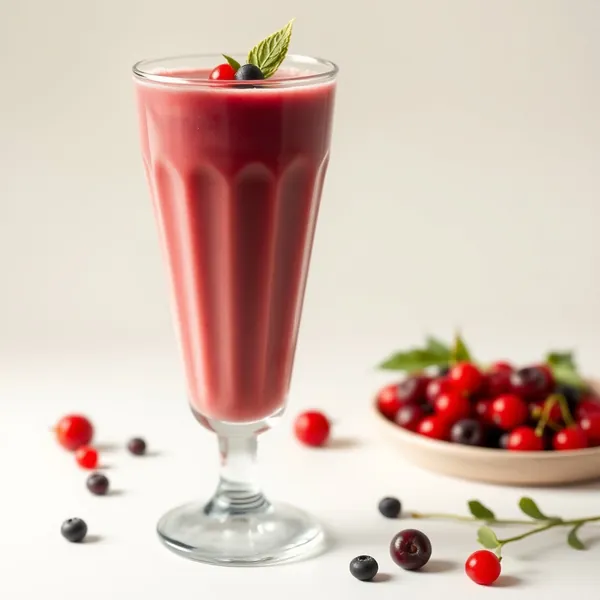 Smoothie au Lait de Cajou et Baie Goji Bio
