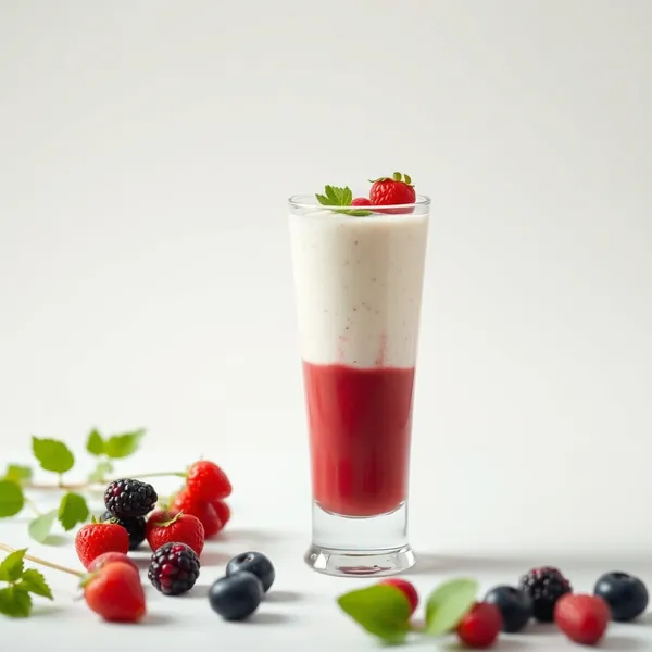 Smoothie de Yaourt Grec et Baie Goji Bio