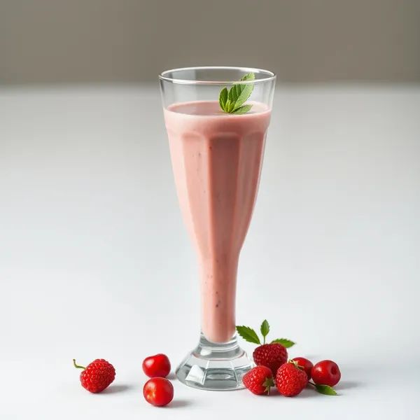Smoothie Bio de Baies de Goji et Lait de Cannabis