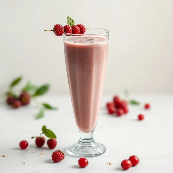 Smoothie au Lait d'Avoine et Baies de Goji Bio