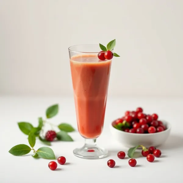 Smoothie de Jus d'Orange et Baie de Goji Bio
