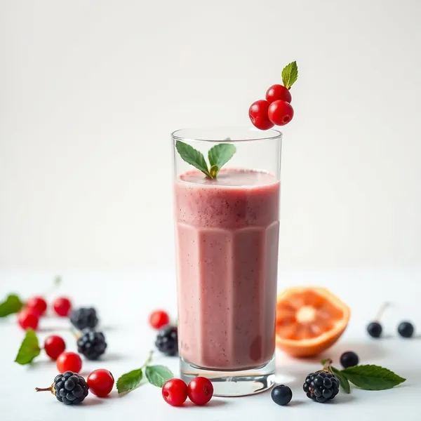 Smoothie aus Goji und Reis-Milch Bio