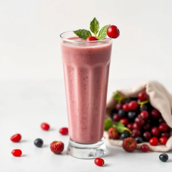Organic Goji Berry Soy Milk Smoothie