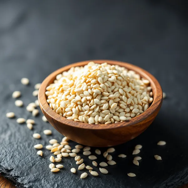 Organic Ground White Sesame Seeds