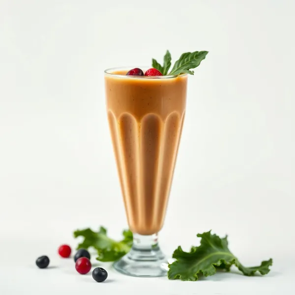 Smoothie di Caffè Freddo e Cavolo Riccio Biologico