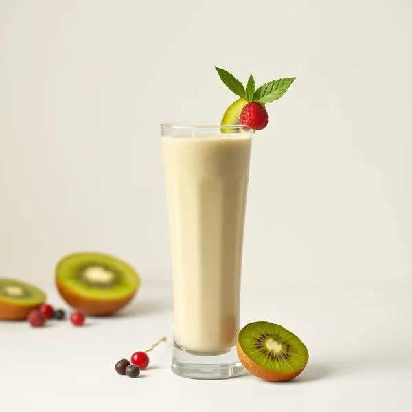 Organic Kiwi Pea Milk Smoothie
