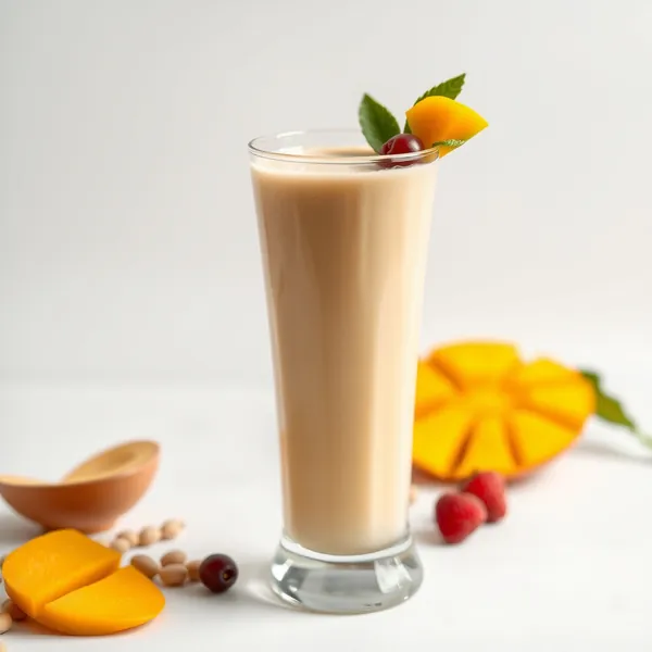 Organic Mango Pea Milk Smoothie