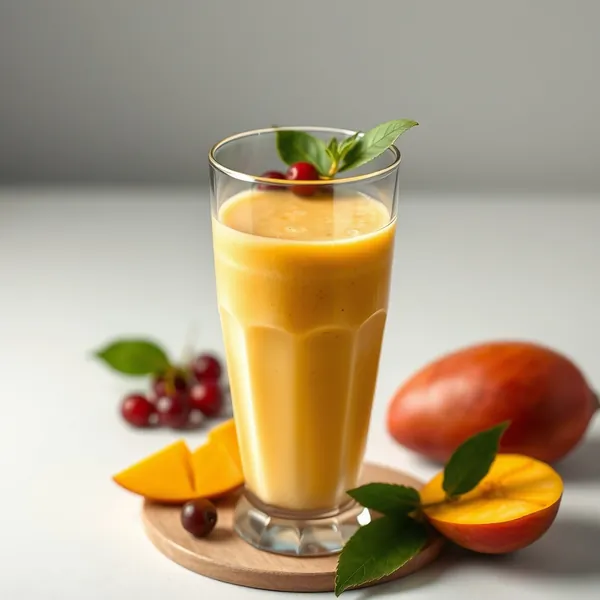 Smoothie di Mango e Latte di Riso Biologico