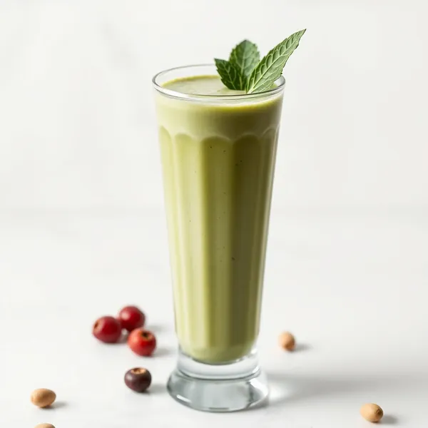 Organic Matcha Pistachio Milk Smoothie