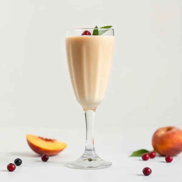 Organic Peach Spelt Milk Smoothie