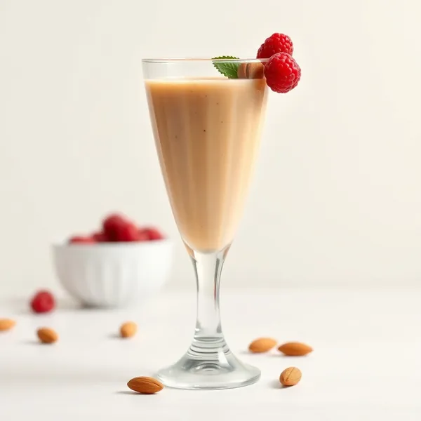 Organic Peanut Butter Almond Coconut Milk Smoothie