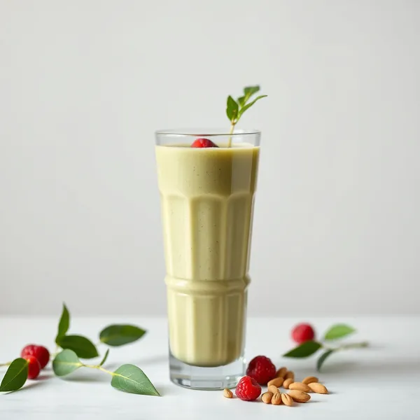 Smoothie de Beurre de Cacahuète Bio et Matcha