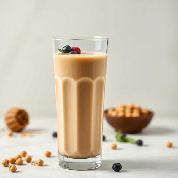 Smoothie di Burro di Arachidi e Latte di Piselli Biologico