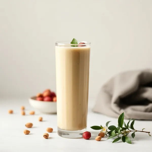 Organic Peanut Butter Pistachio Milk Smoothie