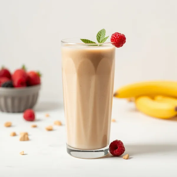 Smoothie al Burro di Arachidi e Latte di Farro