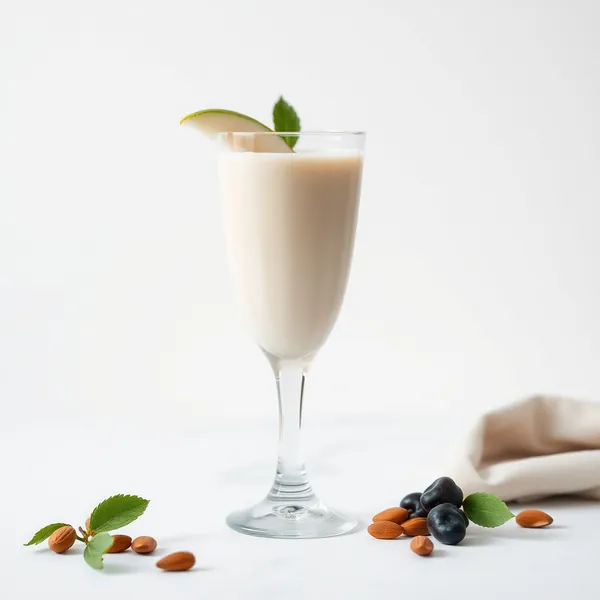 Smoothie de Poire et Lait d'Amande Bio