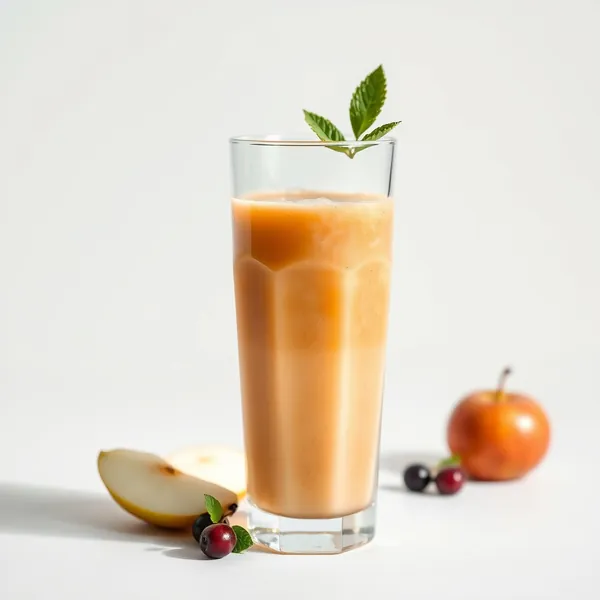 Smoothie de Suco de Pera e Maçã Orgânica
