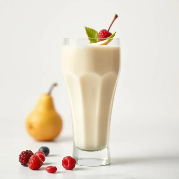 Batido de Pera e Leite de Caju Orgânico