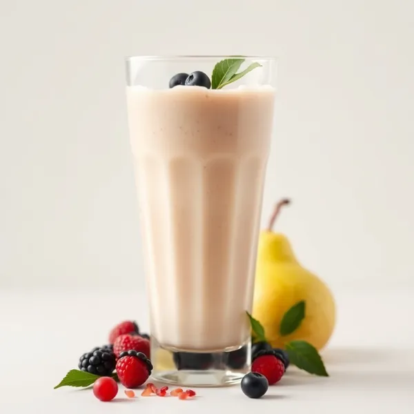 Smoothie de Poire et Lait de Cannabis Bio