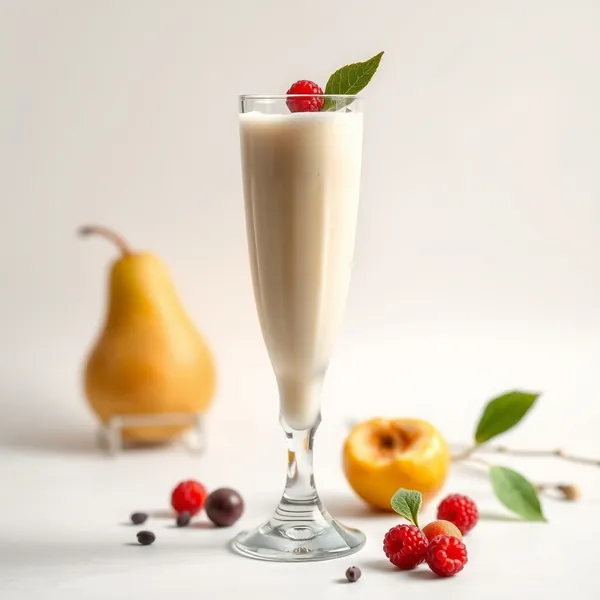 Organic Pear Macadamia Milk Smoothie