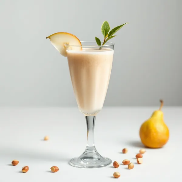 Organic Pear Pistachio Milk Smoothie